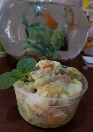 Foto resep Salad buah