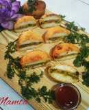 Vegetable stuffed Idli Pakoda