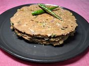 A picture of jowar flour paratha