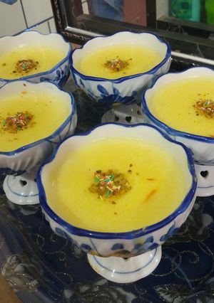 عکسی از دستور حلوا نارگیلی