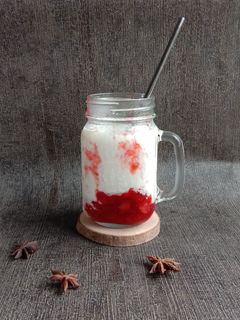 Foto resep Korean Strawberry Milk Latte