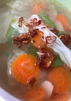 Foto resep Sayur sop bumbu iris simple ala bunda zea