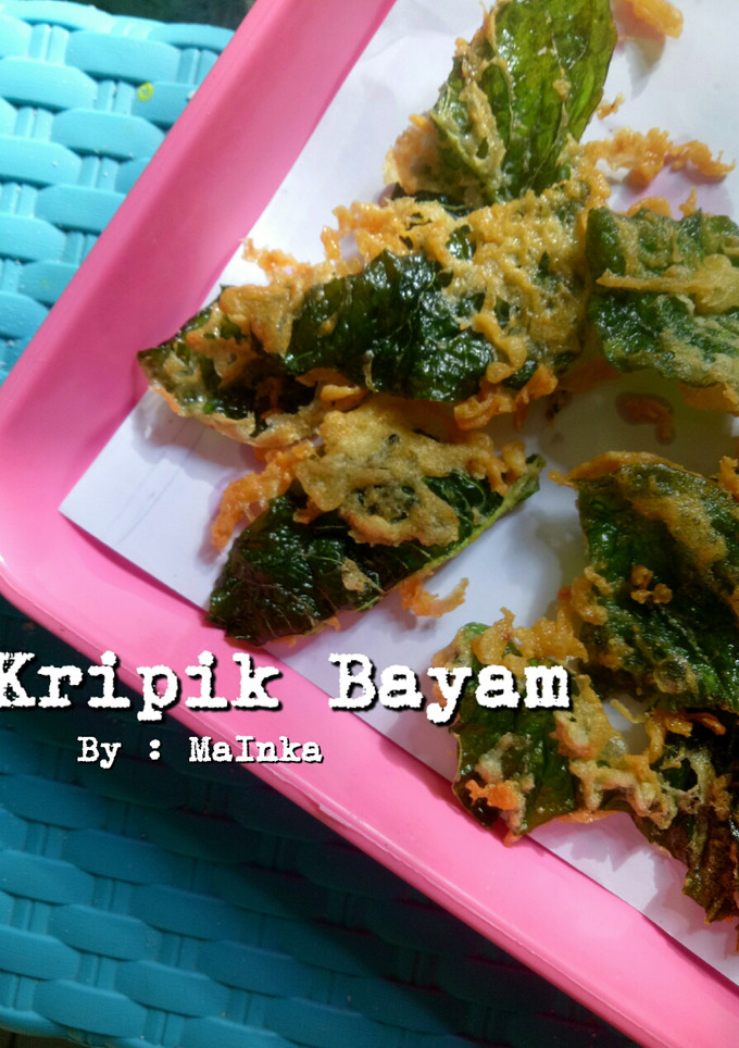 Foto resep Kripik Bayam Crispy (No Tepung Beras)