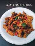 Ayam Krispi Paprika (Gluten Free)