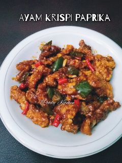 Foto resep Ayam Krispi Paprika (Gluten Free)