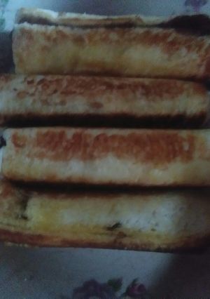Foto resep Roti bakar gulung