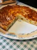 Gâteau façon galette aux amandes et raisins secs