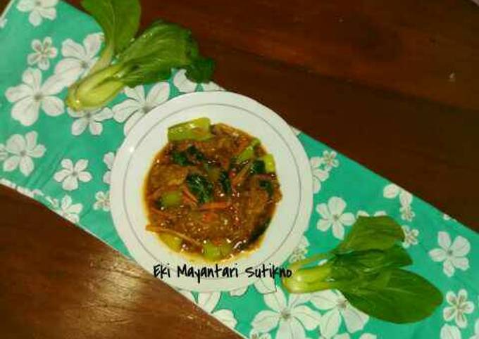 Resep Pokcoy Saus Tiram Ayam Lada Hitam yang Lezat