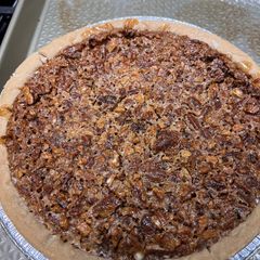 A picture of Cinnamon Pecan Pie.