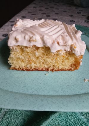 Una foto de Torta húmeda de naranja