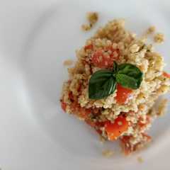 Cuos cous al pesto e pomodorini-レシピのメイン写真