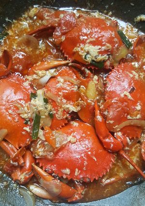 Foto resep Kepiting Saos