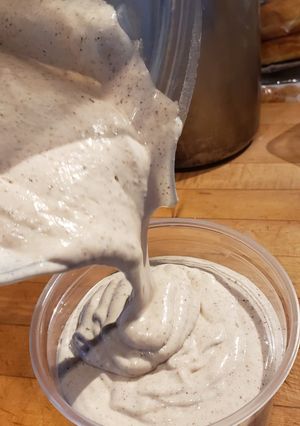 A picture of Lemon sumac vinaigrette.