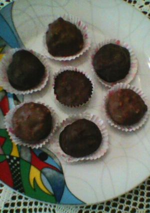 Φωτογραφία της συνταγής Ferrero Rocher σοκολατάκια express