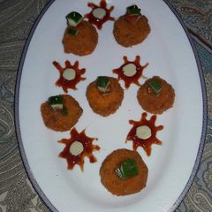 A picture of Vegetable Cheese balls.