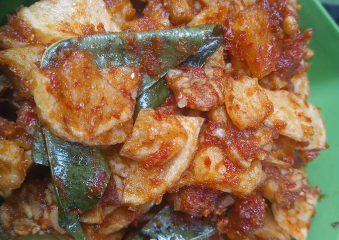 Kentang goreng sambal