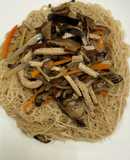 三絲麻油麵線（素）