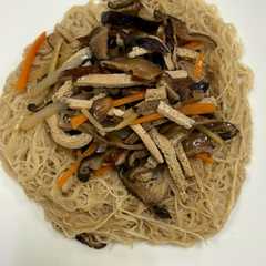 三絲麻油麵線（素）-レシピのメイン写真