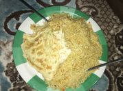 A picture of fried instant noodle
