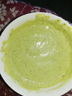Una foto de Salsa de palta saludable