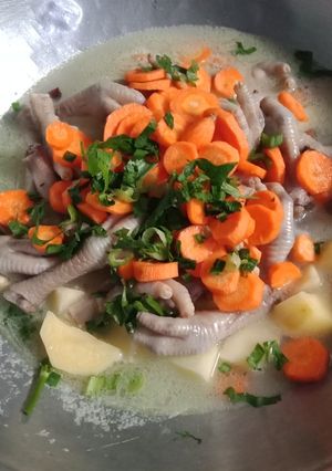 Foto resep Sop sayur ceker