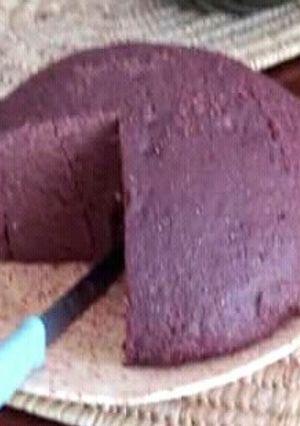 A picture of Brown ugali.