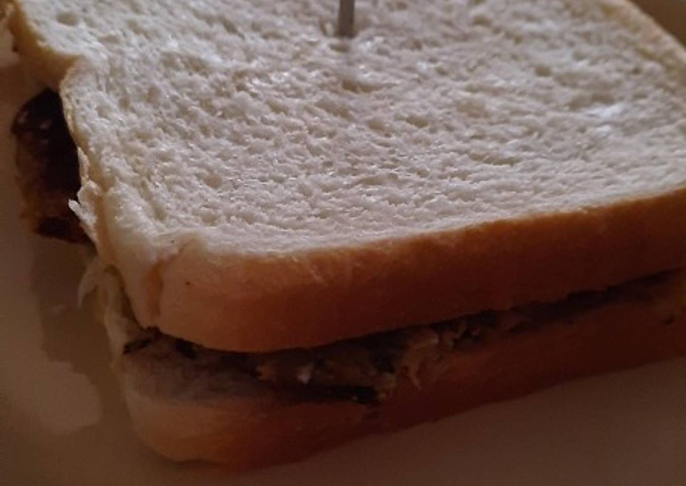 Shami kabab sandwich