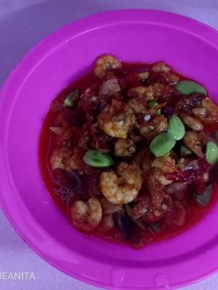 Foto resep Sambel udang pete