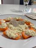 Creme de maionese e couve flor