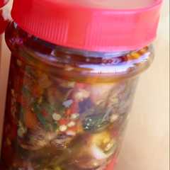 Cumi asin sambal hijau botol রেসিপির প্রধান ছবি
