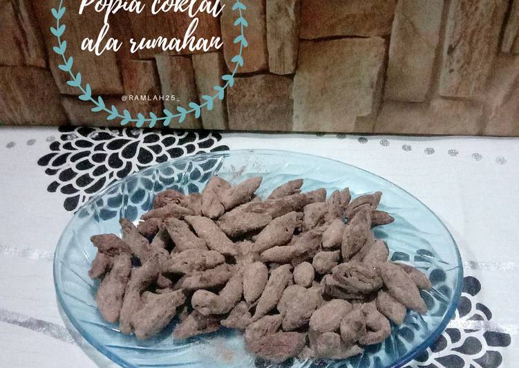 Popia coklat ala rumahan (ide jualan)