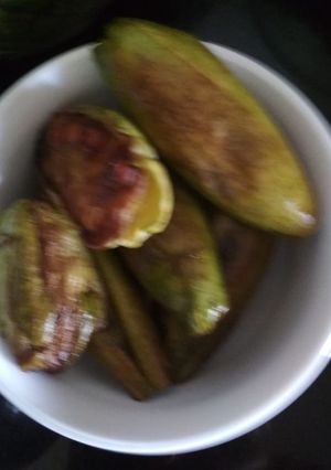 A picture of Fried pointed gourd.