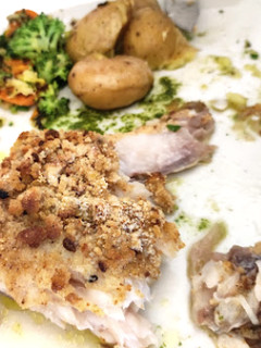 Foto de Bacalhau com crumble de Broa
