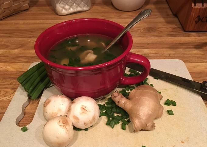 Steps to Make Quick Soothing Asian Soup