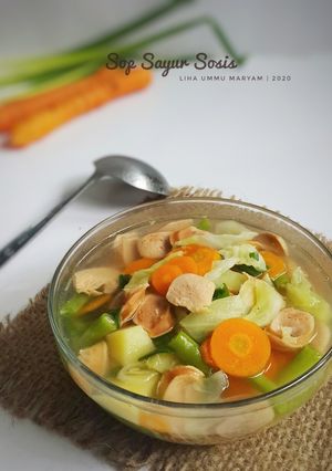 Foto resep Sayur sop sosis