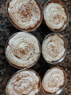 Una foto de Mousse de chocolate