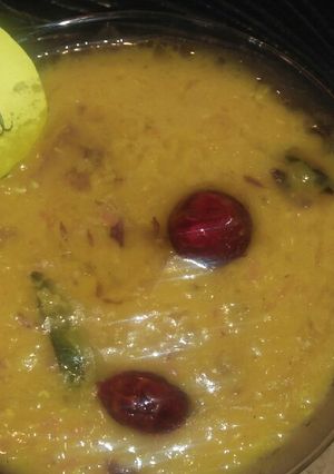 A picture of Mong masoor daal.