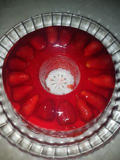 صورة لوصفة كيك بالجلو والفريز