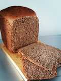 Pan tipo Pumpernickel para panificadora
