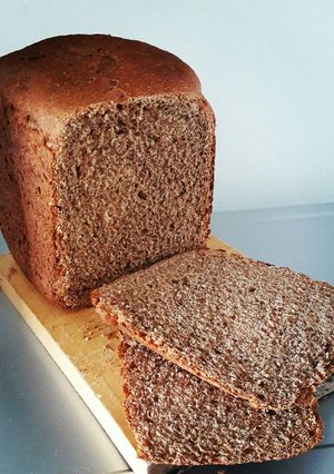 A picture of Pumpernickel-Style Bread for Bread Machine.