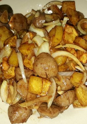 Foto resep Kentang baso teriyaki simple