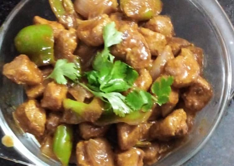 Steps to Make Ultimate Spicy Soya chilli