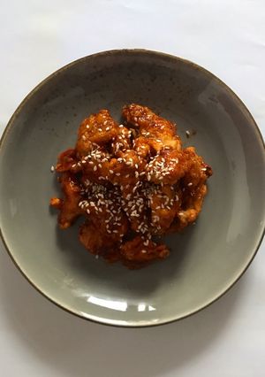 Foto resep Chicken Gochujang/Ayam Pedas Korea Simple