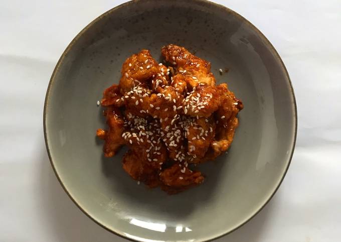 Chicken Gochujang/Ayam Pedas Korea Simple