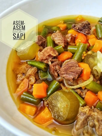 Cara Gampang Menyiapkan Resep Asem-asem Daging Sapi Anti Ribet, Lezat