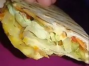 Una foto de quesadillas vegetales