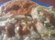 Una foto de huarache de nopal