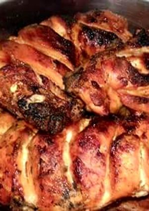 A picture of Spicy Chicken Chargha.