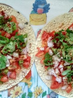 મસાલા પાપડ(masala papad recipe in gujarati) રેસીપી મુખ્ય ફોટો