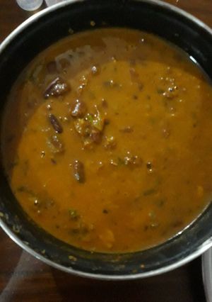 A picture of Masala Rajma.